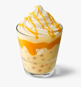  Tropical Mango Bubble Cream frappe