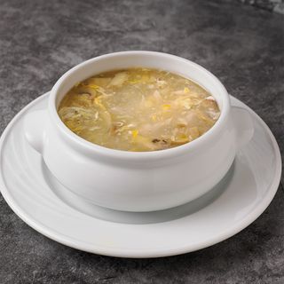Sopa De Pollo Con Champiñón