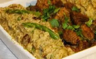 Migas de Coentros com Camarão