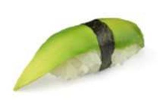 Gluten free - abokado nigiri - 2 pezzi - avocado - piatto vegano