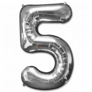 Balon cifra 5