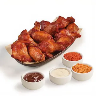 12 WINGS DIP&CRUNCH