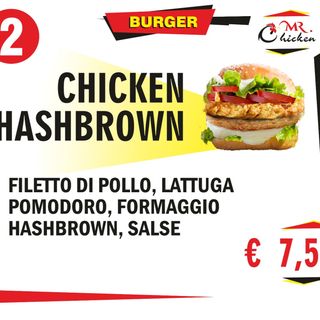 Chicken hashbrown singolo