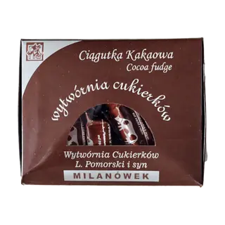 Krówki ciągutki kakaowe z Milanówka w pudełku 250 g