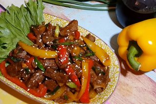Мясо по-тайски