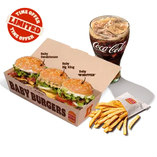 Baby Burger Meal