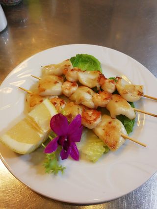 140 Spiedini di frutti di mare 串海鲜