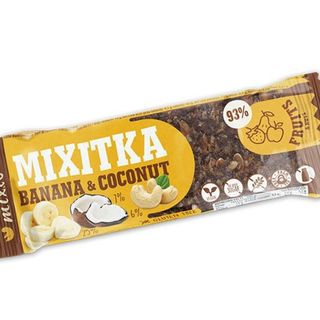 Mixitka z bananem i kokosem