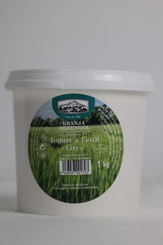 Iogurt Grec Granja Armengol 1Kg