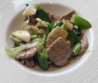 Vitello zenzero cipollotto