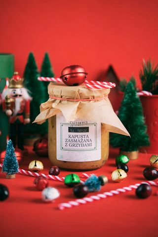 Kapusta zasmażana z grzybami leśnymi 500 ml