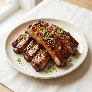 Honey Glazed Pork Spare Ribs