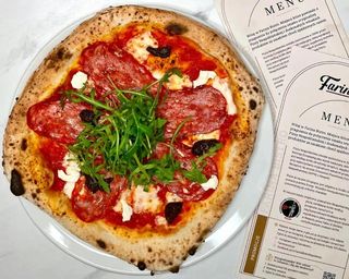 Pizza Trufle i Spianata 32cm