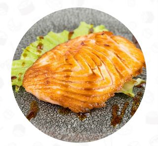 60. Salmone alla griglia