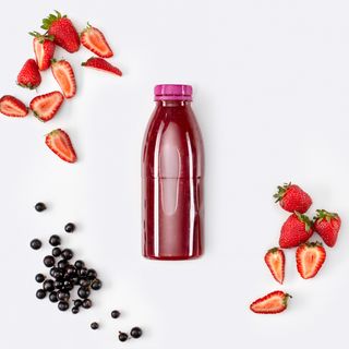 Смузі полуниця+смородина