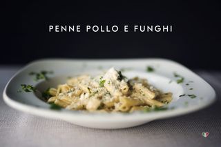 Penne pollo e funghi 300g