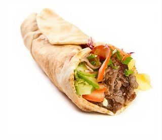 Wrap kebab - menù