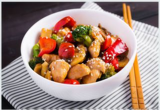 143. Pollo Con Cinco Sabores