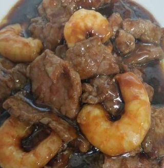 160a. Ternera Con Gambas