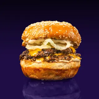 Truffle burger Double + pomfrit