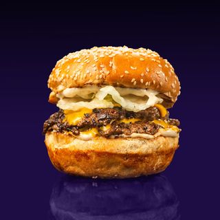 Truffle burger Double + pomfrit