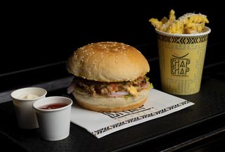 Chop Cheese Burger