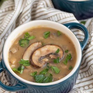 Plain Mushroom Soup