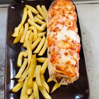Menú Durum Al Horno (XXL) queso gratinado 