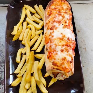 Menú Durum Al Horno queso gratinado 