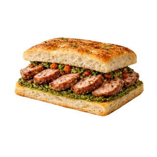 Panino con salsiccia