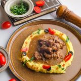 Тушенная говяжья вырезка 