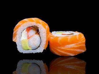 PHILADELPHIA SAKE EBI 8 szt.