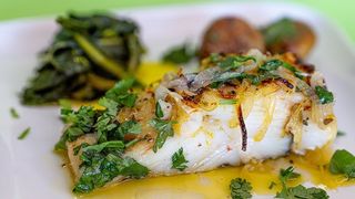 Lombo de Bacalhau Assado na Brasa