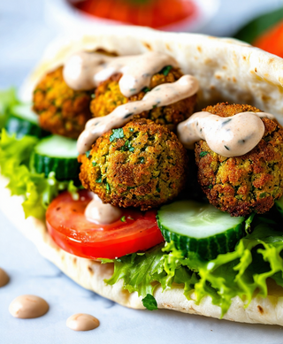 Falafel pita