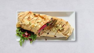 Wrap Bakłażan