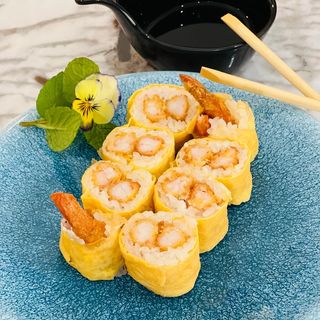 97. CALIFORNIA COM CREME GAMBAS PANADAS 16 UNIDADES