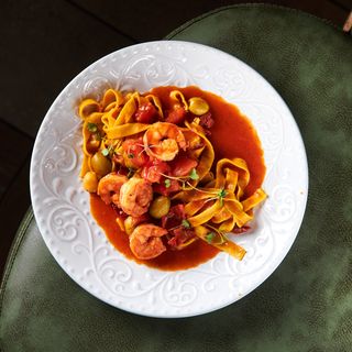 Паста Неаполітана з креветками (270г)