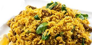 Agnello biryani