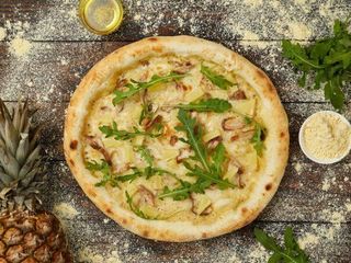 Піца курка з ананасом/Anananscon pollo (430g)