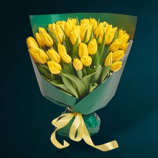 Buchet 37 Lalele Galbene