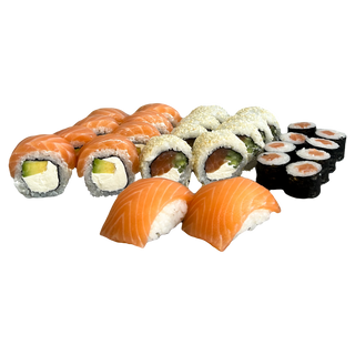 Zestaw łososiowy, 26szt