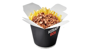 Box kebab con patatas