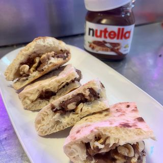 Pita de Nutella y Nueces