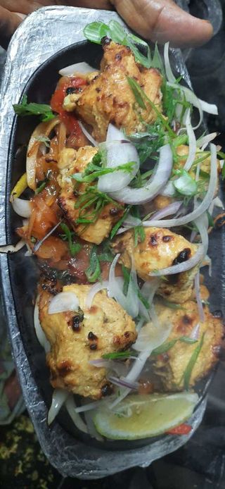 Chicken malai tikka