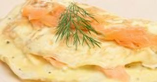 Omelette Au Saumon
