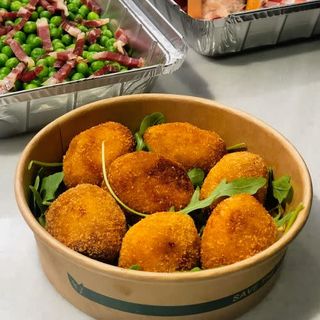 Croquetas Casanovas de Jamón y Pollo de granja (5 uds.)
