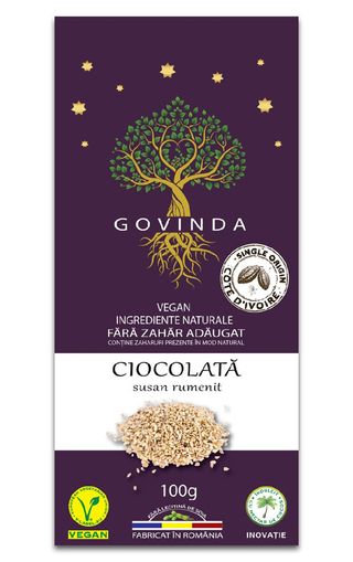 Ciocolata cu susan rumenit