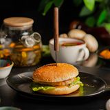 Бургер с курицей