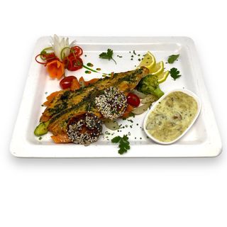 Pave De Saumon Au Duxelles Champignon