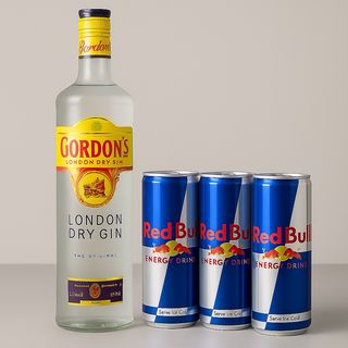 KIT GIN GORDON E REDBULL